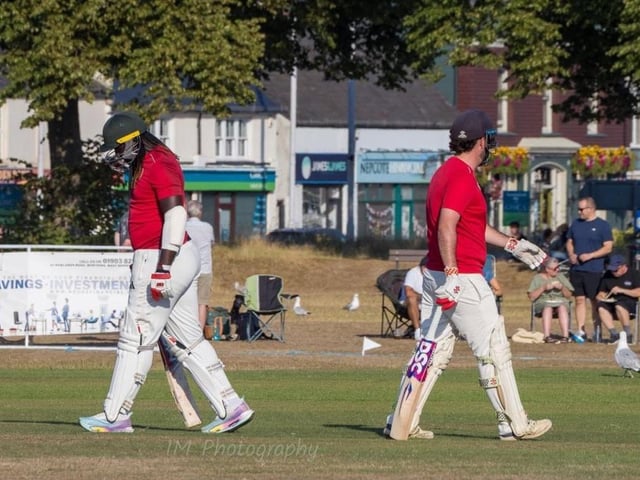 Broadwater CC welcome Worthing FC to Cricket Week