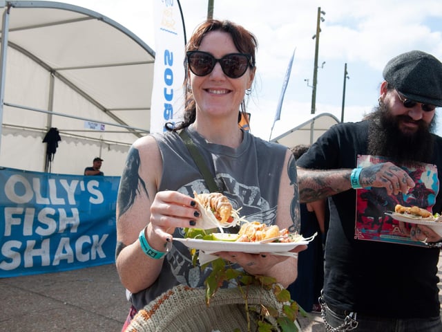 The Hastings Seafood, Wine and Music Festival 2024. Photo by Frank Copper.
