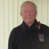 Jim Dunn from Rustington will lay a wreath on Remembrance Sunday