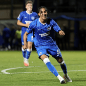 Younes Ibrahim scored two direct free-kicks in a 2-1 victory over Paris Saint-Germain, in the Premier League International Cup. (Photo: BHAFC/Paul Hazlewood)