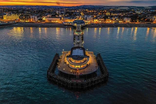 Perch currently has three venues, including on Worthing Pier (pictured)