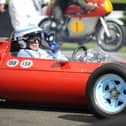 Eight-time World Champion John Surtees at the 2010 Goodwood Revival. Ph. by Ian Lambot.