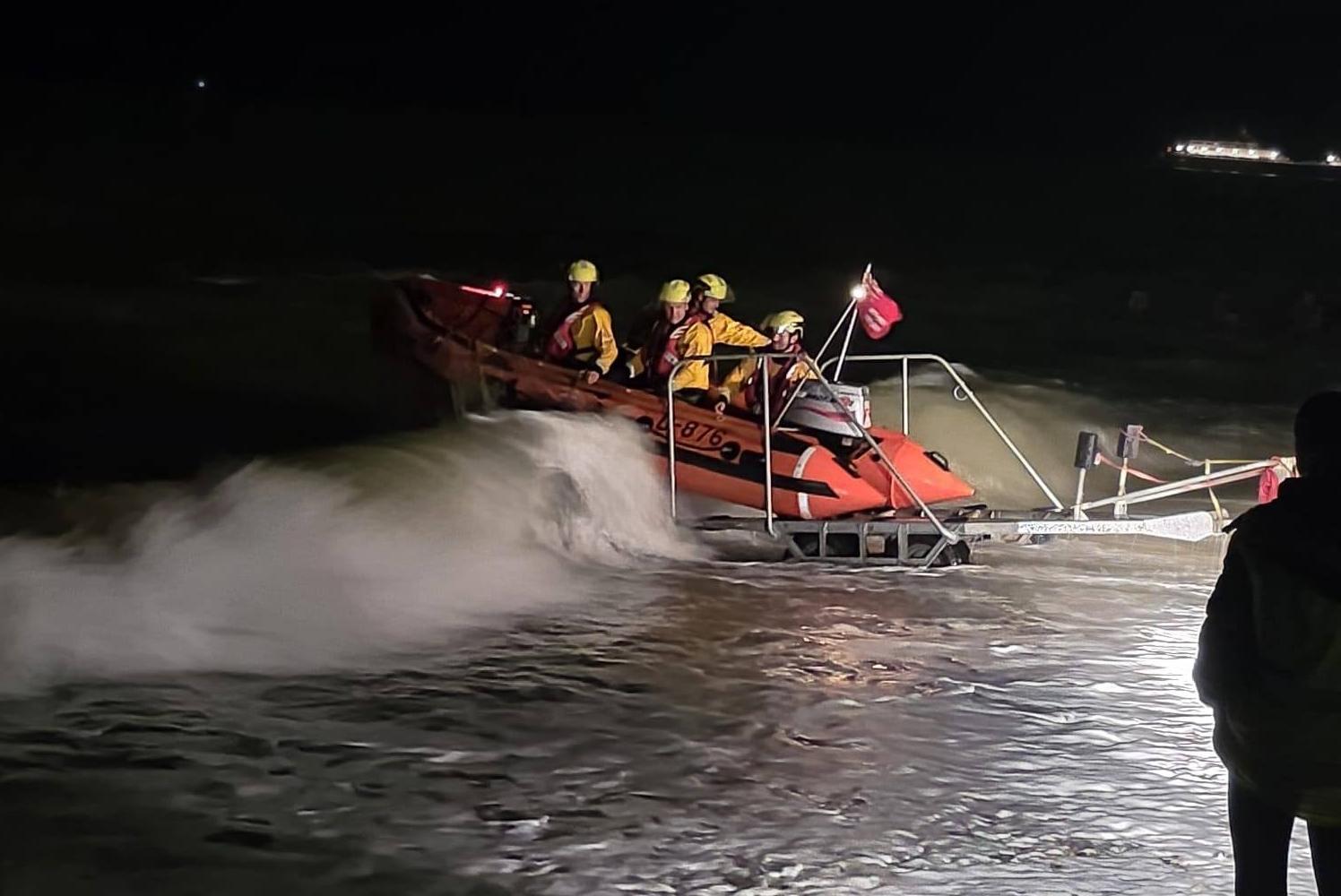 Eastbourne RNLI lifeboats launch after reports of hang glider hitting ...