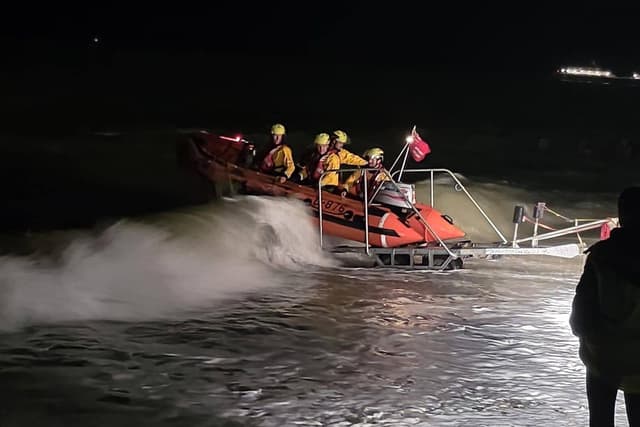 Eastbourne RNLI lifeboats launch after reports of hang glider hitting ...