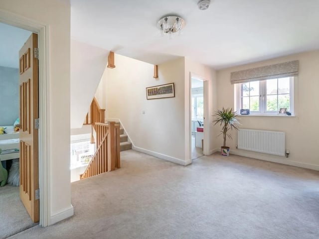 There is an oak staircase to the first floor