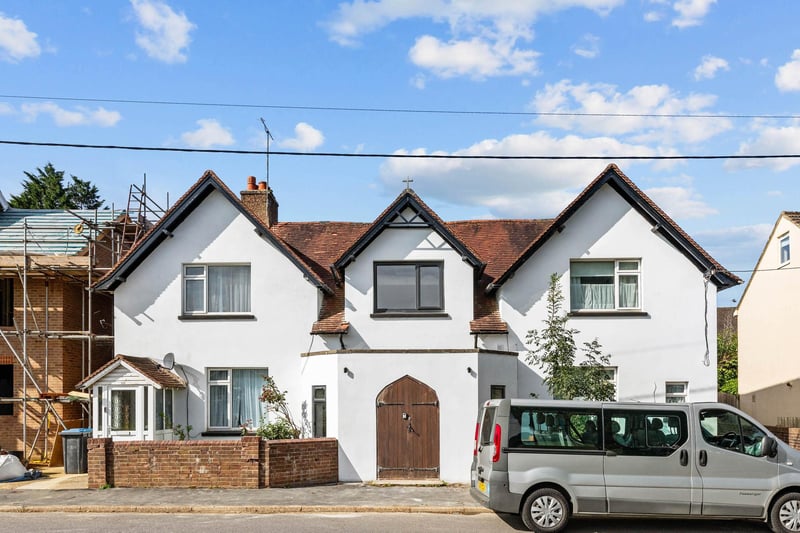 The property is in Cuckfield Road and offers double height living space