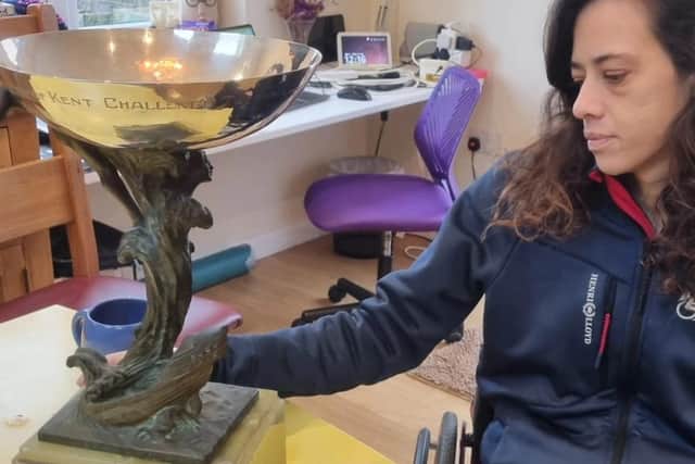 Jazz said it was an honour to be awarded the Duchess of Kent Trophy. Photo: Jazz Turner