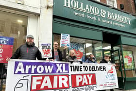 'Time to deliver fair pay' strikers say.