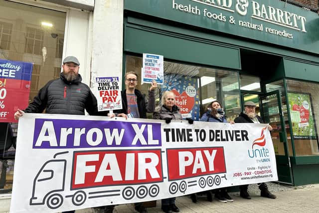 'Time to deliver fair pay' strikers say.