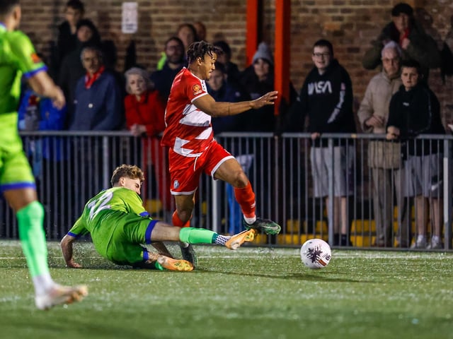 Eastbourne Borough got a vital 3-1 win against Braintree Town at Priory Lane on Saturday. Photographer Lydia Redman was there to catch the action.
