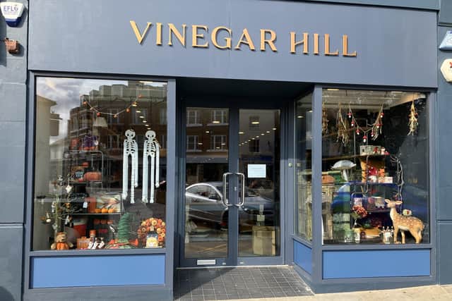 Independent retailer Vinegar Hill has announced the opening date of its new Horsham shop. Photo: Sarah Page