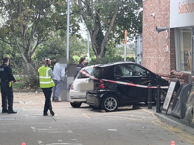 Police were at the scene