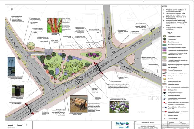 Bexhill Town Hall square plans