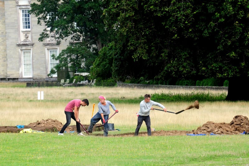 Volunteers digging away to uncover history at Petworth Park