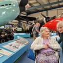 Residents from Care South’s Sussexdown care home in Storrington enjoyed a day out to Tangmere Military Aviation Museum in West Sussex, which houses military machines, a memorial garden and an air raid shelter which was used during World War ll. Picture: Care South