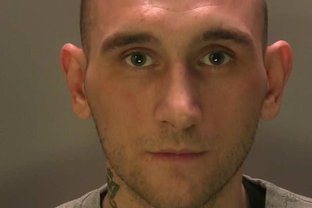 A man who threatened a driver with a machete has been jailed after DNA from his saliva was found at the scene.  Thomas Powell, 28, of Woburn Way, Eastbourne, has been sentenced to a total of two years and nine months in prison after he chased a vehicle and caused damage to it with a weapon. On 18 February 2021, police received a report of a car driving aggressively trying to overtake another vehicle on Highfield Link, Eastbourne. The car was being driven by Powell, who shouted and signalled at the victim’s vehicle, flashing his car lights and beeping the horn, before throwing rubbish and debris at the victim’s car as he overtook it on the dual carriageway. In an attempt to resolve the issue, the victim followed the car into Burwash Close where Powell exited his vehicle and verbally abused the victim. Powell then retrieved a sheathed machete from the boot and struck the driver’s door frame, close to the victim’s head. As the victim drove away, Powell chased the car and smashed the nearside window with the weapon. The victim continued on to Eastbourne Police Station in Hammonds Drive to meet officers. Saliva located on the victim’s car positively identified Thomas Powell as the suspect and he was arrested on 23 February on suspicion of affray, common assault, criminal damage, and possession of an offensive weapon in a public place. He was later charged and after trial in September 2023, was found guilty of threatening a person with a blade/sharply pointed article in a public place and destroying/damaging property of value unknown. At Lewes Crown Court on 30 October 2023, he was sentenced to 33 months’ imprisonment and ordered to pay a victim surcharge of £190.