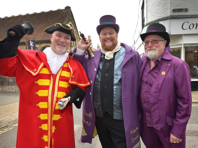 The 72nd National Town Criers' Championships in Rye on October 11 2025.