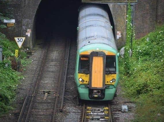 Train services between Haywards Heath had been disrupted after torrential rain had hit Sussex on Wednesday evening, with the Met Office placing a yellow warning from between 5pm today until 6am the following day.