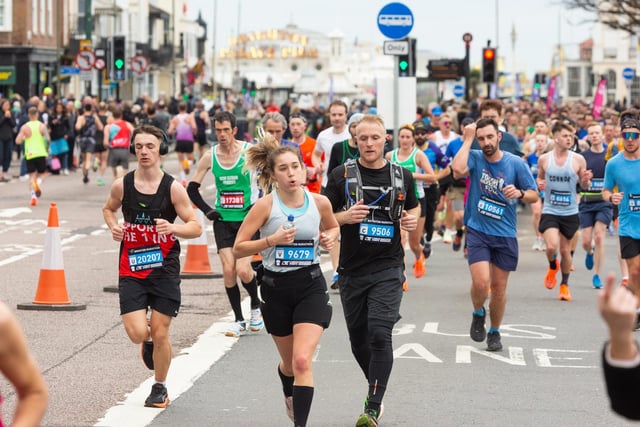 Images from the 2023 Brighton Marathon Weekend
