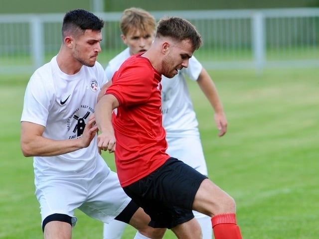 Action from Eastbourne United's 4-2 FA Vase win at Arundel FC