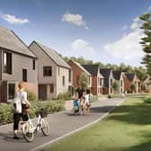 A CGI image showing what Hill’s development could look like at Brookleigh, subject to change