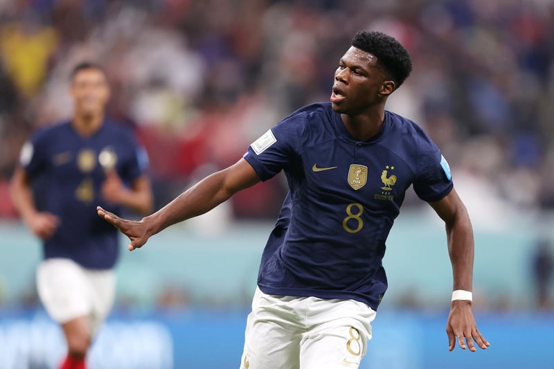 Aurélien Tchouaméni featured in all seven of France's games as they took home silver in Qatar. The 22-year-old scored a blockbuster goal in Les Bleus' quarter-final win over England. The Real Madrid midfielder saw his value rise from €80 million to €90 million after an excellent tournament