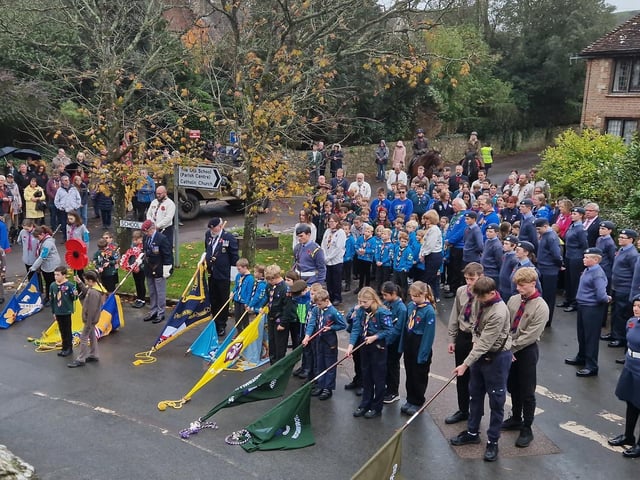 The Storrington Remembrance Parade on Sunday, November 12