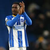 Brighton striker Danny Welbeck is expected to feature at Elland Road today