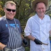 Barbecue fires up