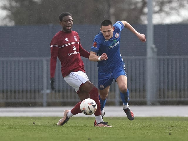 Action from Worthing's National League South defeat at Chelmsford