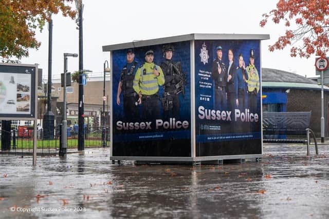 Nearly 70 arrests have been made as part of a scheme to crack down on serious crime in Crawley. Picture courtesy of Sussex Police