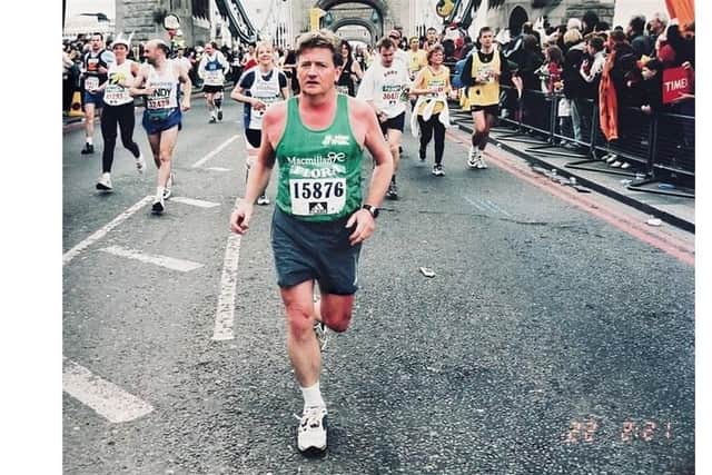 Nick Bacon will be taking on the 26 mile challenge in memory of his dad, who lost his fight to a debilitating brain tumour on November 5, 2021