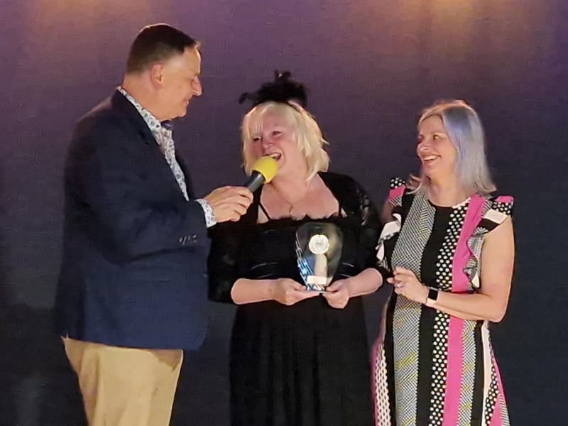 The Make a Difference Award winner Janice Moth