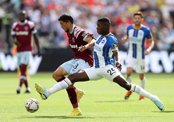 Moises Caicedo has impressed for Brighton in the Premier League and has been linked with a move to Liverpool and Manchester United this window