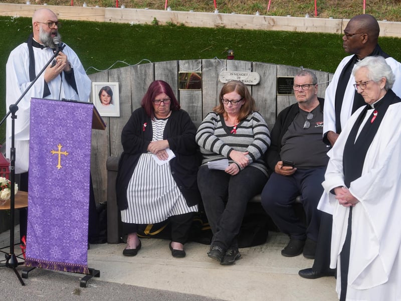 The families of nine-year-olds Karen Hadaway and Nicola Fellows gathered in Brighton’s Wild Park to honour the girls 40 years after their deaths