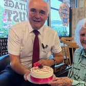 Stephen Jempson with Mollie Taylor