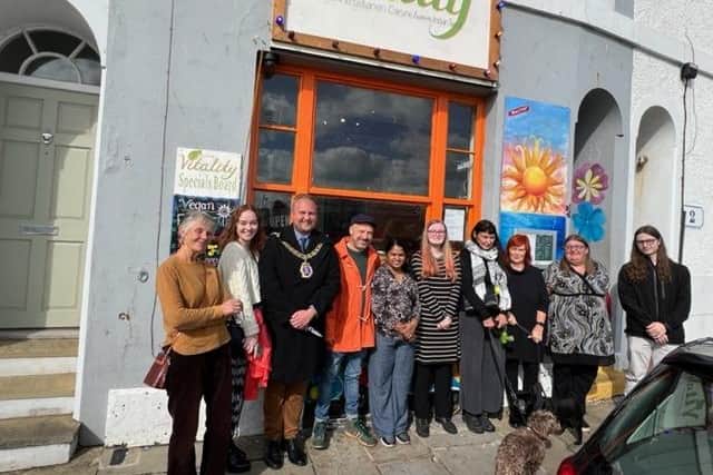 The launch of A Taste of Vitality on Sunday
