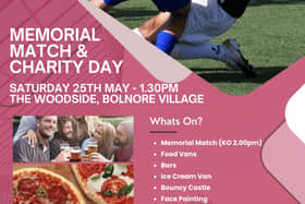 Memorial Match &amp; Charity Day leaflet