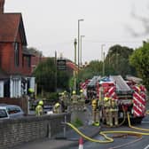 West Sussex Fire and Rescue Service at The Windmill Inn on August 17, 2024