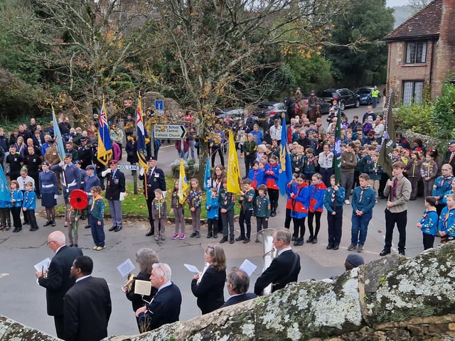 Storrington Remembrance Parade on Sunday, November 10, 2024