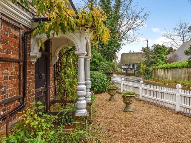 Firs Cottage dates from 16th century with later additions.