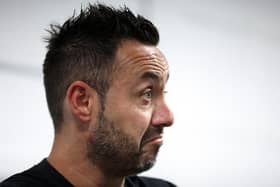 Brighton and Hove Albion head coach Roberto De Zerbi has been linked with the role at Liverpool