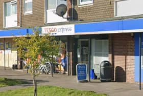 Sussex Police said they received a report of a robbery at Tesco Express in Stein Road, Southbourne, on Saturday, October 24. Photo: Google Street View