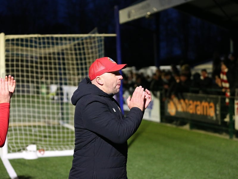 Worthing in action away to Tonbridge Angels in National League South