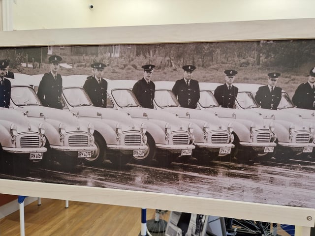 Alan hopes to find a permanent exhibition site, where he could feature police cars and motorbikes