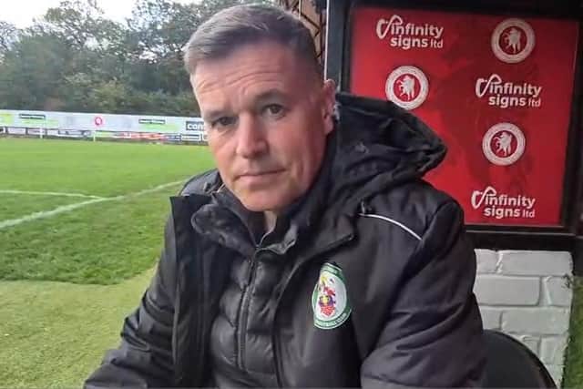 Gary Mansell at Welling - where a 4-2 loss left him disappointed - but he was cheered by Wednesday night's win over AFC Whyteleafe