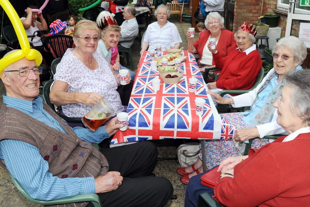 Diamond Jubilee party at Suzanne Green Day Centre, Horsham.