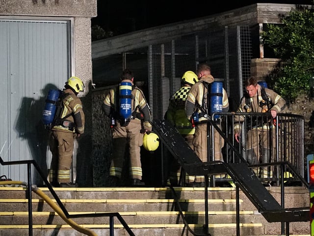 There were ‘no reports of casualties’ at an ‘accidental fire’ on the second floor of a commercial building in Eastbourne, East Sussex Fire & Rescue Service have confirmed.