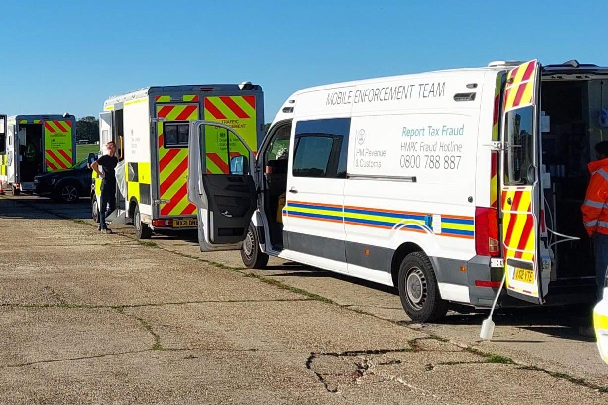 Arrest made and vehicle seized in joint agency operation in Cranleigh