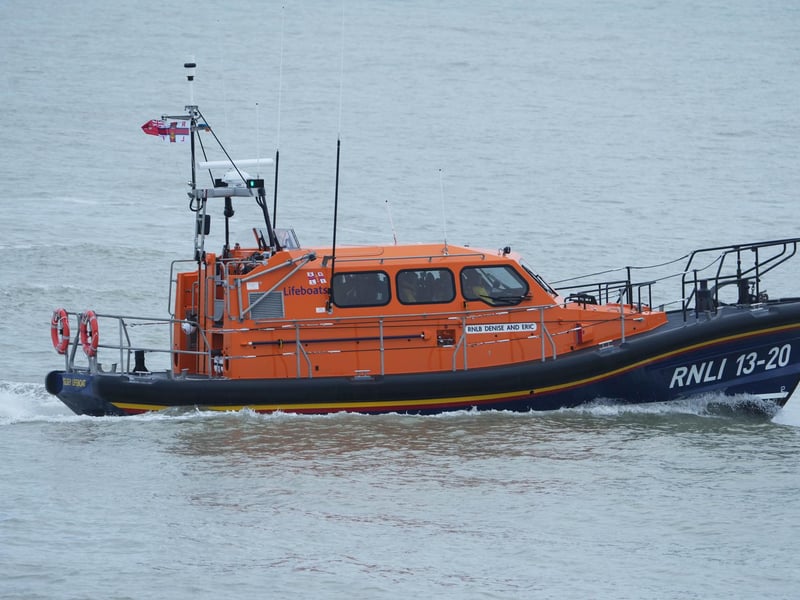 Dozens of emergency service personnel joined a large-scale search and rescue operation off the coast in Selsey.